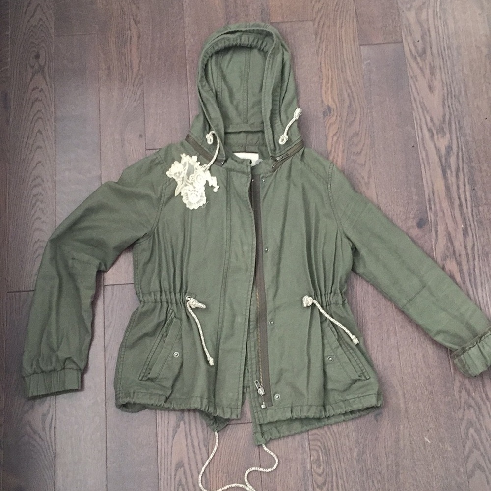 Daughters of the Liberation olive green jacket
